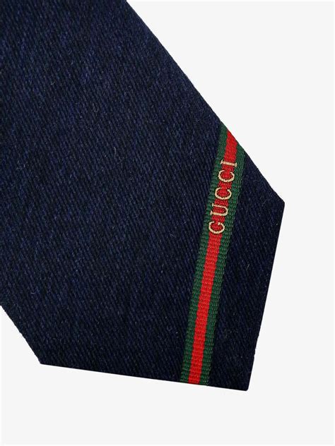 mens gucci tie blue|Gucci suspenders men's.